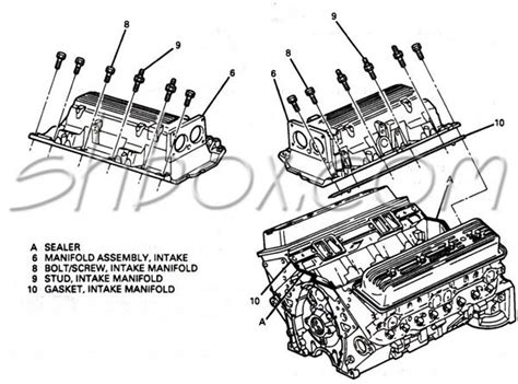 Chevy 350 Intake Manifold Diagram
