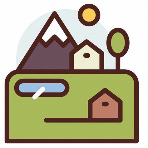 Nature Outdoor Travel Village Icon Download On Iconfinder