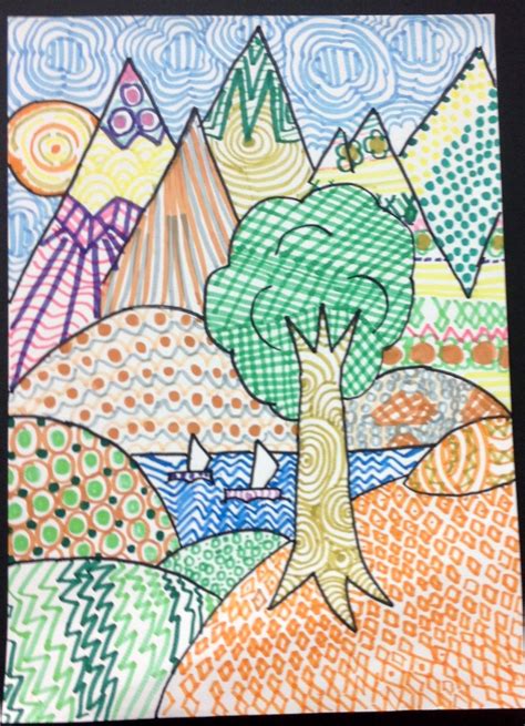 How To Draw A Village Scenery Step By Step Very Easy ... 19 drawing kid natural scenery huge freebie!