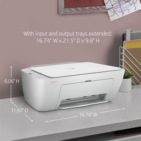 Hp Deskjet 2752 Wireless All In One Color Inkjet Printer Scan And Copy