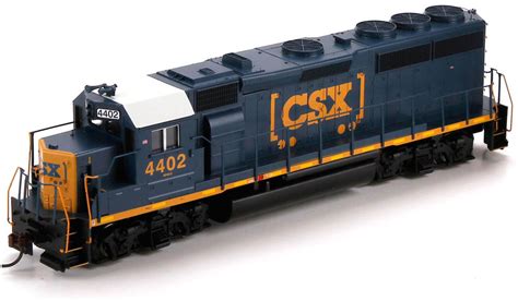 Athearn Ho Scale Emd Gp40 2 Diesel Locomotive Csx Dark Futureboxcar