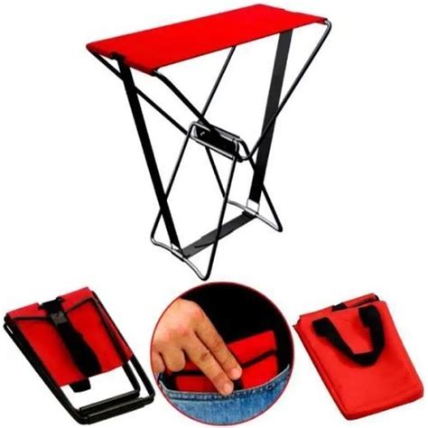 Portable Folding Chair Amazing Pocket CHAIR FITS In Pocket HOLDS 250 LBS Plus CARRY CASE Outdoor 