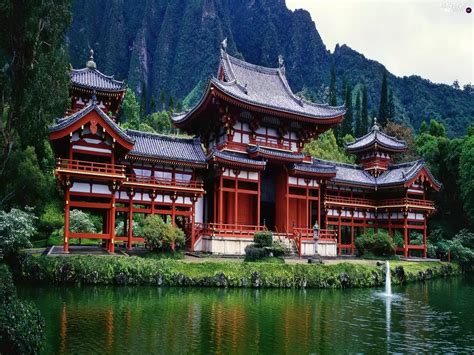 Beatyfull Palace Mountains Chinese Beautiful Views Wallpapers