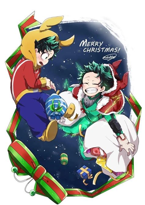 Midoriya Izuku♡ My Hero Academia Boku No Hero Academia Anime Christmas