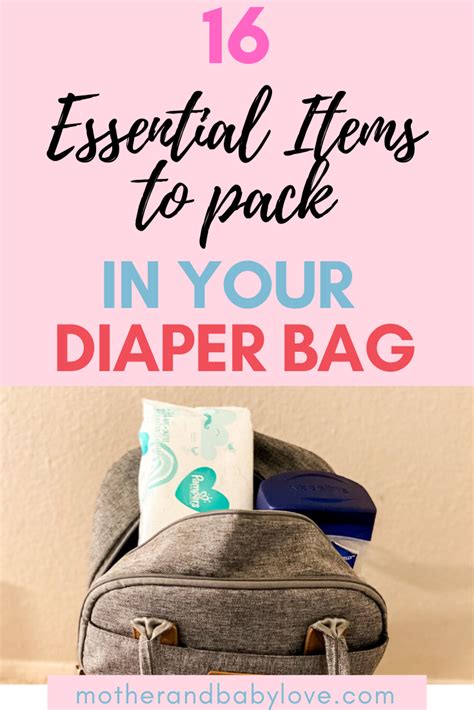 What To Pack In A Diaper Bag The Complete List Of Diaper Bag