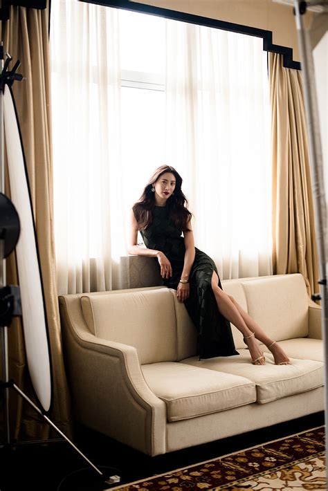 Behind The Scenes With Claudia Kim For Elle Malaysia Once Over Lightly