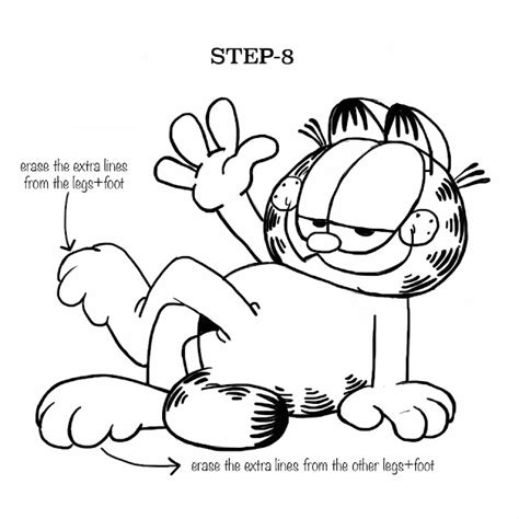 Saturday Art School How To Draw Garfield Home Spun Around