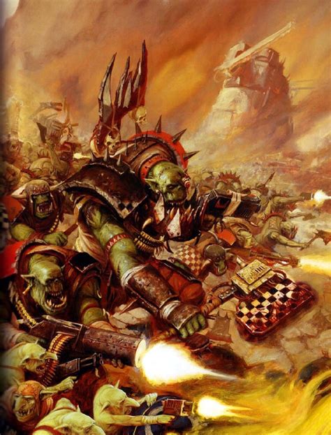 Image Ork Mob Attacks Warhammer 40k Fandom