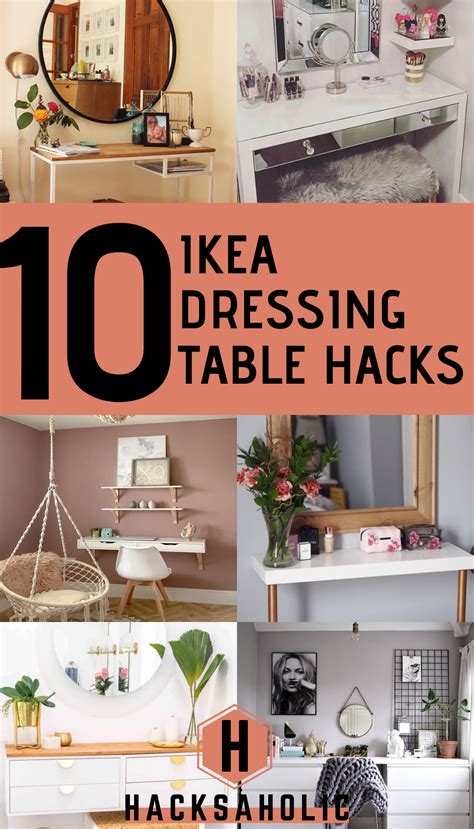 10 Gorgeous Ikea Dressing Table Hacks Hacksaholic Ikea Dressing