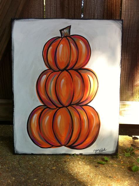 Image Result For Fall Pumpkin Painting On Canvas Fall Canvas Painting
