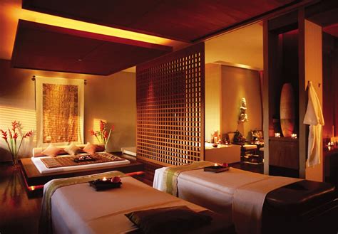 Private Spa Suite The Chi Spa Shangri La Hotel Bangkok Thailand Spa Interior Design Spa