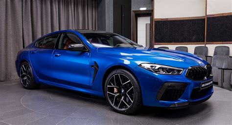 Sonic Speed Blue Looks Perfect On The Bmw M8 Competition
