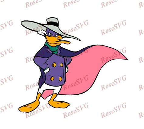 Darkwing Duck Svg 8 Svg Dxf Cricut Silhouette Cut File Instant