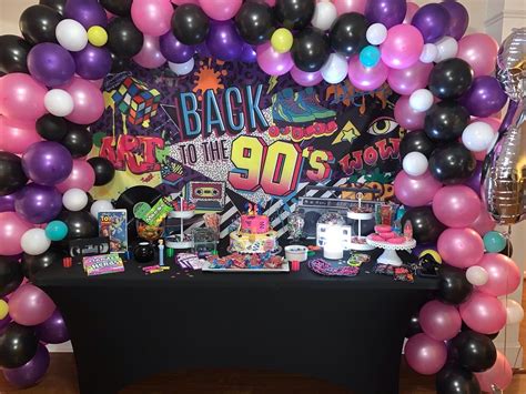 90s Birthday Party Ideas 90s Birthday Party 90s Theme Party 90s Theme Party Decorations