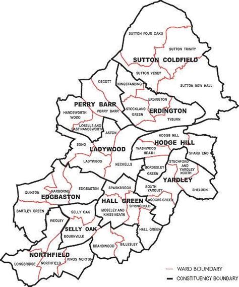Bham Map Map Of Electoral Wards And Constituencies In Birm Flickr