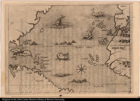 Map Illustrating The Voyage Of Christopher Columbus Jcb Map Collection