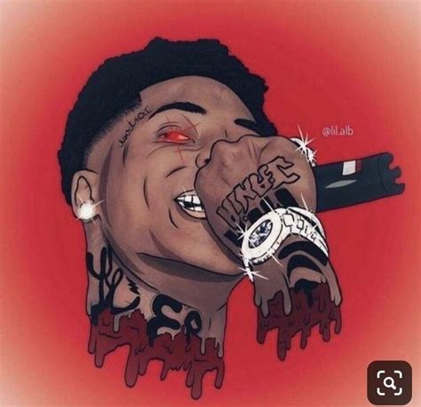 Nba Youngboy Canvas Painting Download Free Mock Up