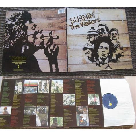 Burnin The Wailers By Bob Marley And The Wailers Lp Gatefold With