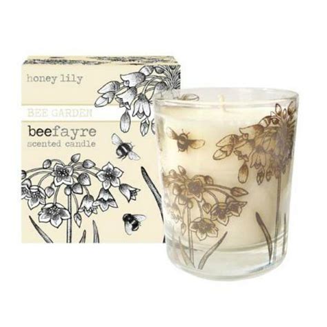 Honey Lily Scented Candle By Beefayre