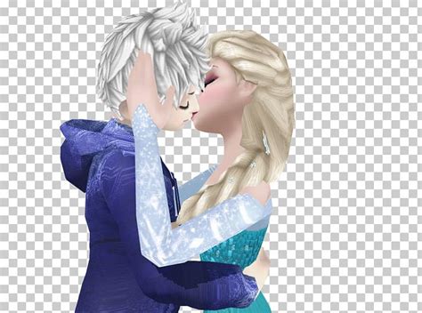 Elsa Kiss Youtube Jack Frost Let It Go Png Clipart Cartoon