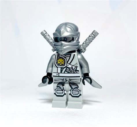 New Lego Zane Titanium Ninja Scabbard Minifigure Ninjago Njo251