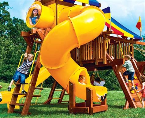 Spiral Tube Slide 360 177 Playground King