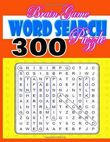 Brain Game Word Search Puzzle 300 Puzzles By Air Air