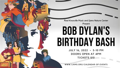 Special Event Bob Dylans Birthday Bash Ijams
