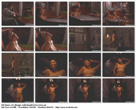 Free Preview Of Maggie Gyllenhaal Naked In Secretary Nude