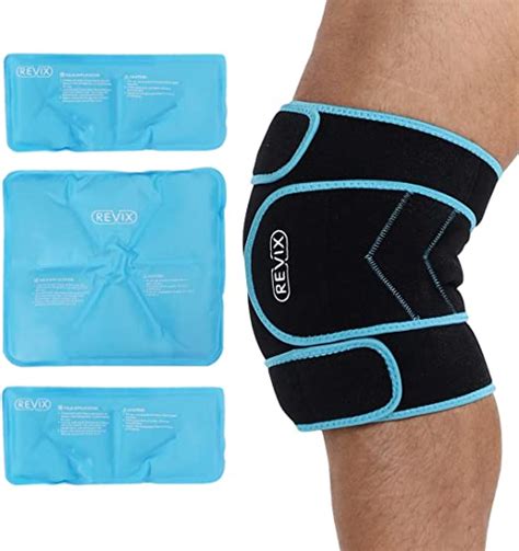 Revix Knee Ice Pack For Injuries Reusable Large Gel Ice Packs For Back