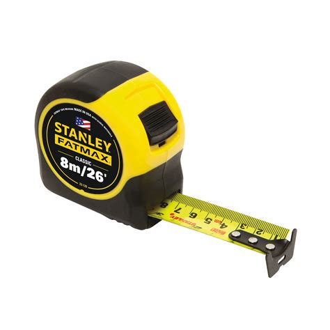 8m26 Ft Fatmax® Classic Tape Measure 33 726 Stanley Tools