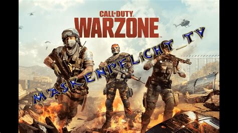 Ger Maskenpflichttv Spielt Call Of Duty Warzonebattle Royale