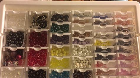 Budget Bead Storage Solutions Youtube