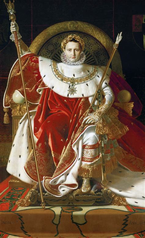 Fileingres Napoleon On His Imperial Throne Wikipedia