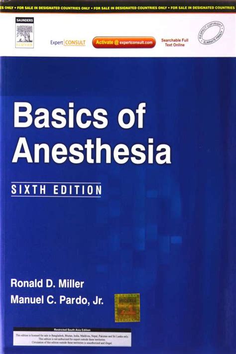 Basics Of Anesthesia Books Tantra