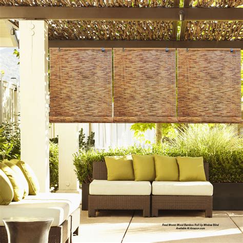 Roll Up Porch Shades For Comfort And Privacy