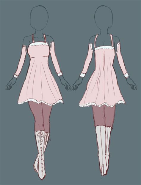 Maybe you would like to learn more about one of these? Pin by Ash- -Chan on Croquis | Anime dress, Drawn outfits ...