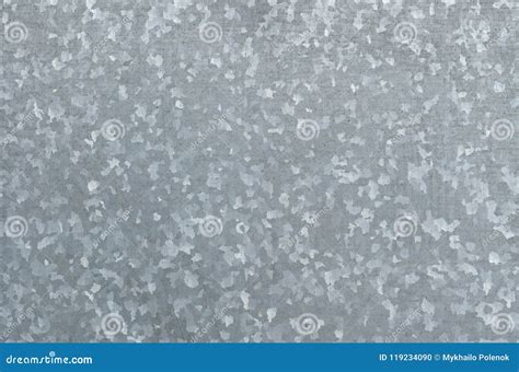 Zinc Galvanized Grunge Metal Texture May Be Used As Background Stock