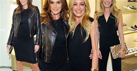 Cindy Crawford And Cat Deeley Dazzle Together At Charity Event Hosted