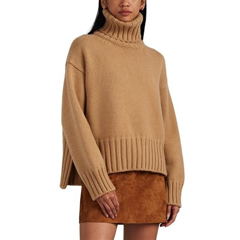 Prada Cashmere Oversized Turtleneck Sweater Lyst