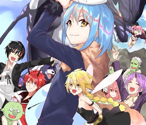X That Time I Got Reincarnated As A Slime Wallpaper Background