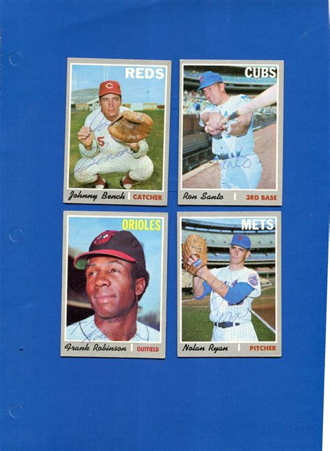 1970 Topps Baseball Complete Set Ex Marked See Description Wow Ebay