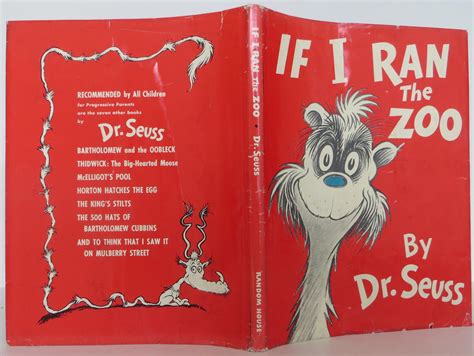 Ran Zoo By Seuss First Edition Abebooks