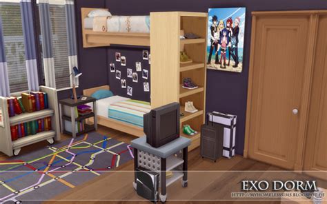 Sims 4 Fangirl Cc Finds — Exo Dorm The Rooms Part 2