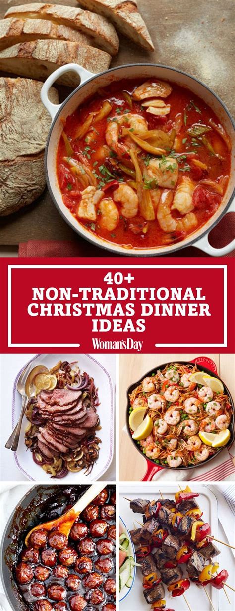 You can make roast duck, pork, or chicken ahead of time to reheat the day of your celebration, then set out condiments like. Save these non-traditional Christmas dinner ideas for later by pinning this … | Traditional ...