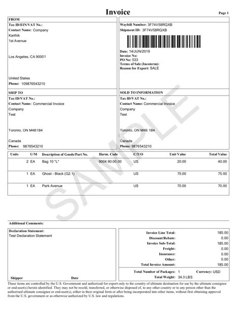 Woocommerce Ups Shipping Is Paperless Commercial Invoice