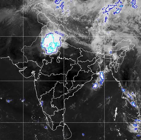 India Meteorological Department On Twitter Latest Satellite Imagery