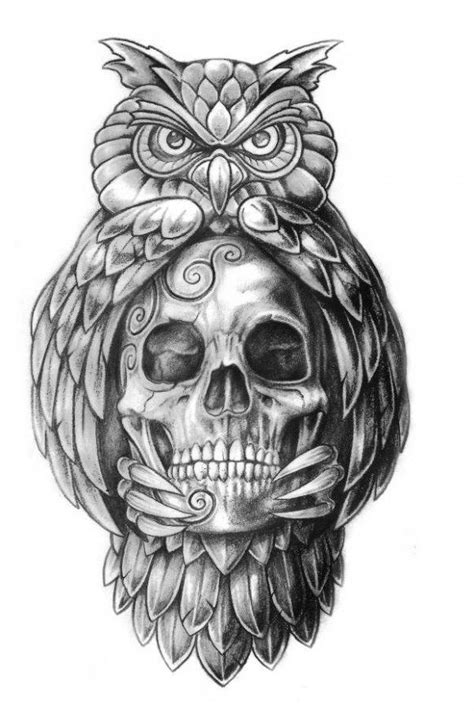 Awesome Everything You Need To Know About Owl Skull Tattoo Designs