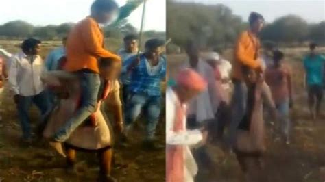 Woman Carry Husband On Shoulders As Punishment For Alleged Affair Video