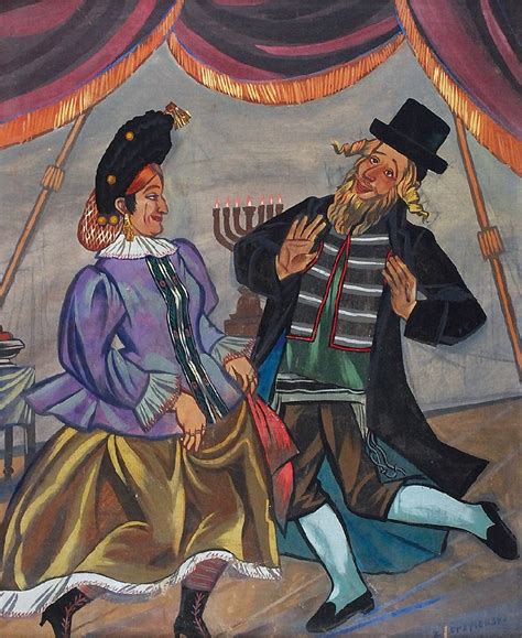 Along with olga boznańska and tamara de. Zofia STRYJEŃSKA (1894-1976), Taniec żydowski, ok. 1960